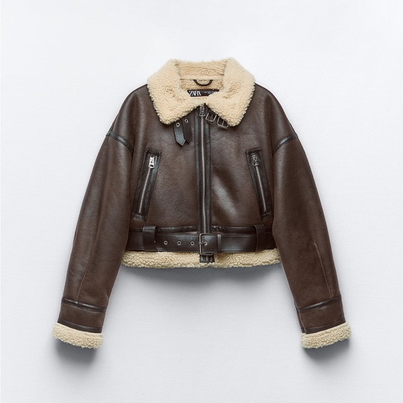 SOLD - Zara Double sided short jacket - Picture 1 of 3